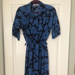Vintage blue dress